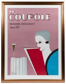 RAZZIA. La Coupole / Brasserie-Restaurant. Circa 1990s. Off...