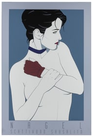 NAGEL, Patrick (1945 – 1984). Nagel / Scattivodd Sausalito....