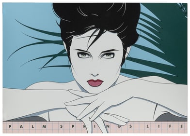 NAGEL, Patrick (1945 – 1984). Nagel / Palm Springs Life. 19...