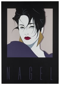 NAGEL, Patrick (1945 – 1984). Commemorative #1 (NC1). 1984....