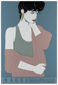 NAGEL, Patrick (1945 – 1984). Nagel / Exhibition Santa Moni...