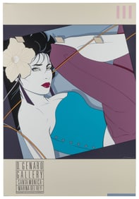 NAGEL, Patrick (1945 – 1984). Nagel / D. Genaro Gallery. 19...