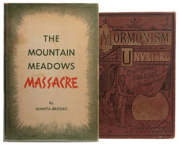 [ANTI-MORMONS]. Pair of Titles Critical of the Mormon Churc...