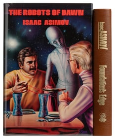 ASIMOV, Isaac (1920-1992). Pair of Signed, Limited First Ed...