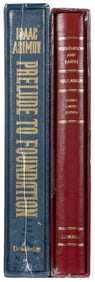 ASIMOV, Isaac (1920-1992). Pair of Signed, Limited First Ed...