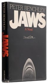 BENCHLEY, Peter (1940-2006). Jaws. Garden City: Doubleday &...