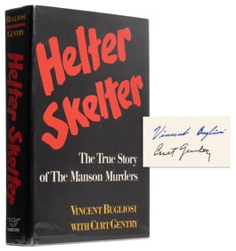 BUGLIOSI, Vincent (1934-2015) and GENTRY, Curt (1913-2014)....