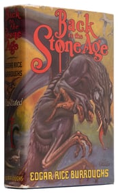BURROUGHS, Edgar Rice (1875-1950). Back to the Stone Age. T...