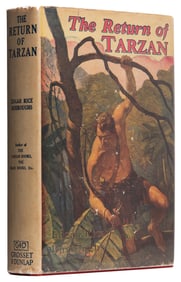 BURROUGHS, Edgar Rice (1875-1950). The Return of Tarzan. Ne...