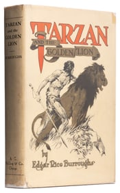 BURROUGHS, Edgar Rice (1875-1950). Tarzan and the Golden Li...