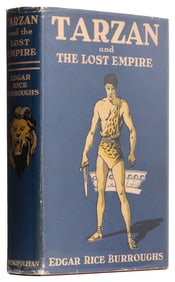 BURROUGHS, Edgar Rice (1875-1950). Tarzan and the Lost Empi...