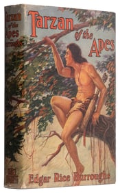BURROUGHS, Edgar Rice (1875-1950). Tarzan of the Apes. New ...