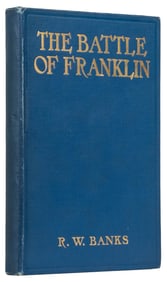 [CIVIL WAR]. BANKS, R. W. (1843-1919). The Battle of Frankl...