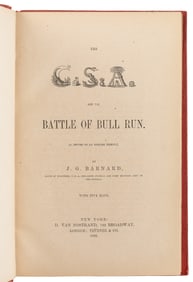 [CIVIL WAR]. BARNARD, Major J. G. (1815-1882). The C. S. A....