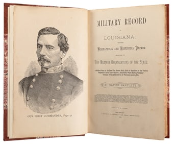 [CIVIL WAR]. BARTLETT, Napier (1836-1877). Military Record ...
