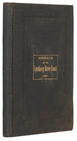 [CIVIL WAR]. BLACKFORD, Charles M., Jr. (1865-1924). Annals...