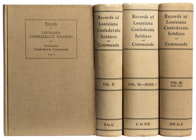 [CIVIL WAR]. [BOOTH, Andrew B., compiler]. Records of Louis...