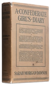 [CIVIL WAR]. DAWSON, Sarah Morgan (1842-1909). A Confederat...