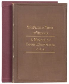 [CIVIL WAR]. FLEMING, Francis P. (1841-1908). Memoir of Cap...