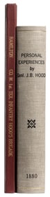 [CIVIL WAR]. [HOOD’S BRIGADE]. Pair of First Editions, incl...