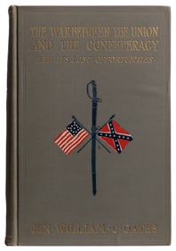 [CIVIL WAR]. OATES, General William C. (1835-1910). The War...