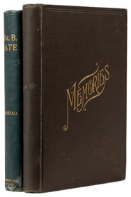 [CIVIL WAR]. Pair of First Edition Civil War Biographies, i...