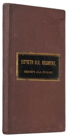 [CIVIL WAR]. SHAVER, Lewellyn A. A History of the Sixtieth ...