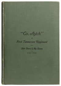 [CIVIL WAR]. WATKINS, Sam R. (1839-1901). “Co. Aytch,” Maur...