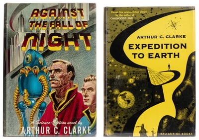 CLARKE, Arthur C. (1917-2008). Pair of First Editions, incl...
