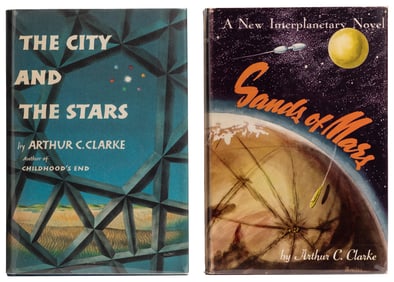 CLARKE, Arthur C. (1917-2008). Pair of First Editions, incl...
