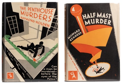 [CRIME CLUB, INC.] Pair of First Edition Mysteries in Dust ...