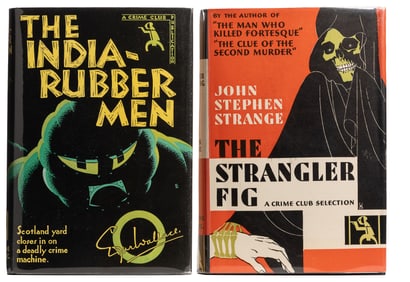 [CRIME CLUB, INC.] Pair of First Edition Mysteries in Dust ...