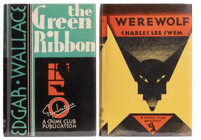 [CRIME CLUB, INC.] Pair of First Edition Mysteries in Dust ...