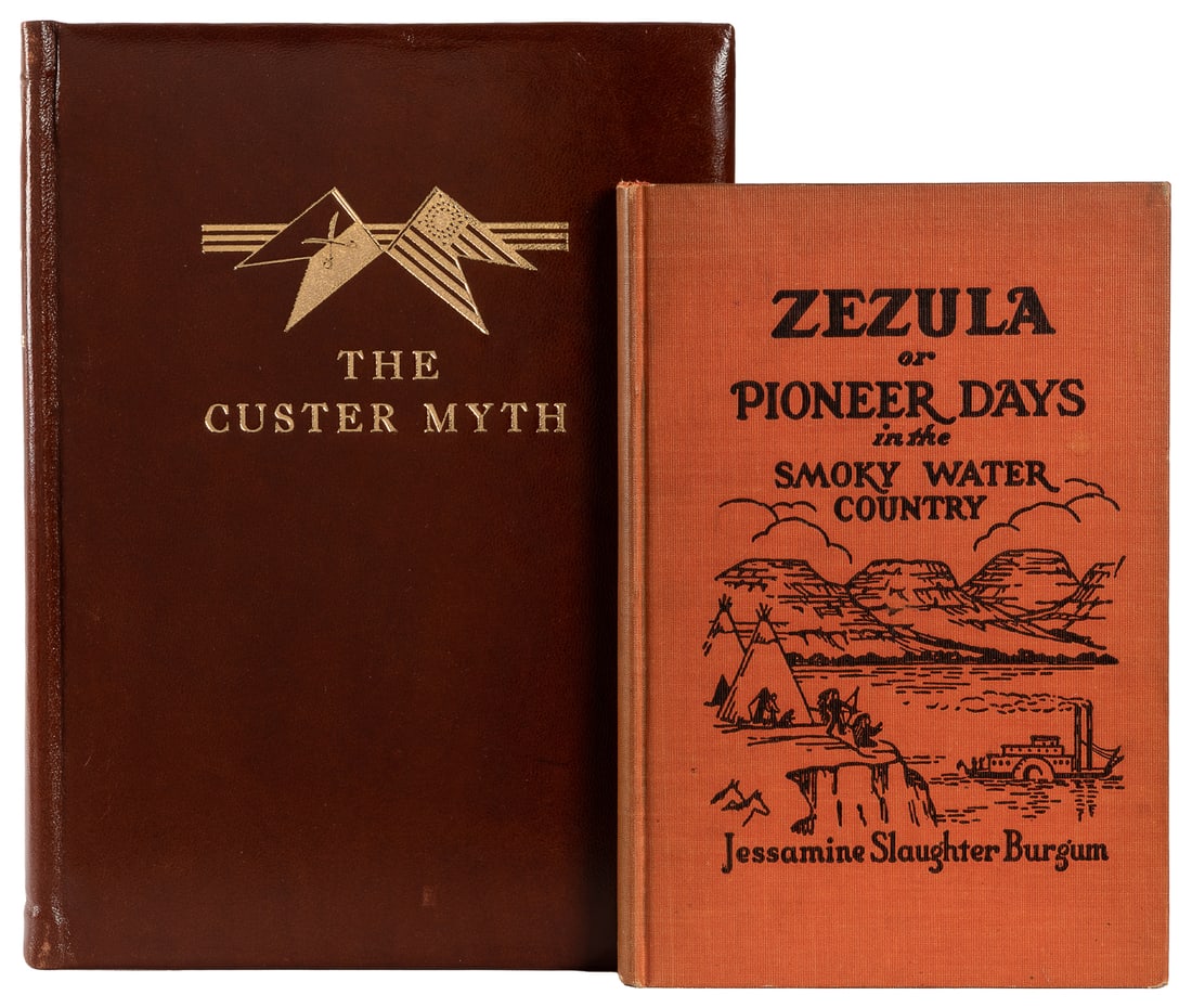 [CUSTER, George Armstrong (1839-1876), subject]. Pair of Ra... (1 of 1)