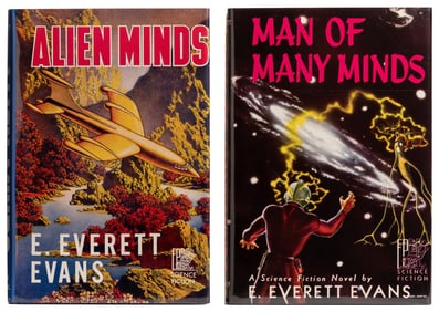 EVANS, E. Everett (1893-1958). Pair of Signed Limited First...