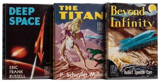 [FANTASY PRESS]. Trio of Signed, Limited Editions. Reading,...