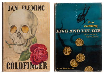 FLEMING, Ian (1908-1964). Pair of First American Editions o...