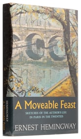 HEMINGWAY, Ernest (1899-1961). A Moveable Feast. New York: ...