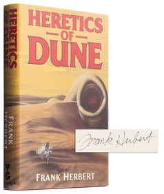 HERBERT, Frank (1920-1986). Heretics of Dune. London: Victo...