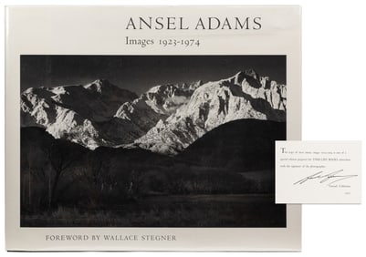 [PHOTOGRAPHY]. ADAMS, Ansel (1902-1984). Ansel Adams Image ...