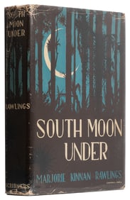 RAWLINGS, Marjorie Kinnan (1896-1953). South Moon Under. Ne...