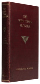 [TEXANA]. MCCONNELL, Joseph Carroll (1892-1988). The West T...