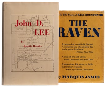 [WESTERN AMERICANA]. Pair of Modern Firsts in Dust Jackets,...