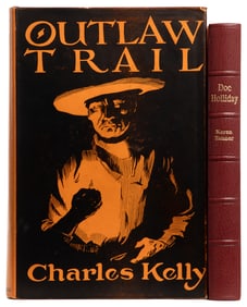 [WESTERN AMERICANA]. Pair of Signed First Edition Biographi...