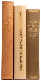 [WESTERN AMERICANA]. Trio of First Edition Histories, inclu...