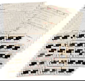 [MEDICAL EPHEMERA]. Group of 54 Color or Black and White Sl...