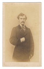 [PHOTOGRAPHY]. [BOOTH, John Wilkes (1838-1865), subject]. C...