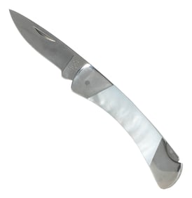 Ultima I Lock-Back Pocket Knife. United States: Buck. Case....