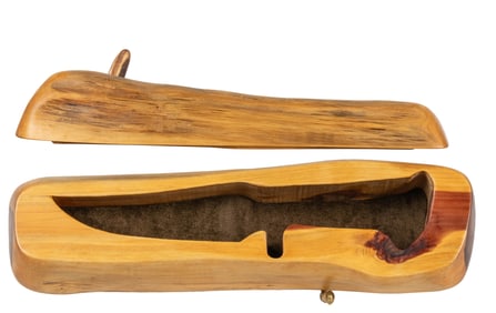 Cedar Display Case. Apopka, Florida: Colin Cox. Red cedar d...