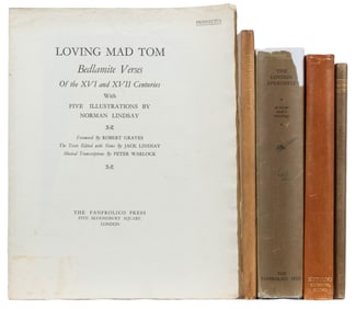 [FANFROLICO PRESS]. Group of 4 Titles Plus One Prospectus. ...